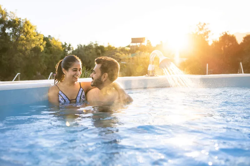 Hanmer pools couple