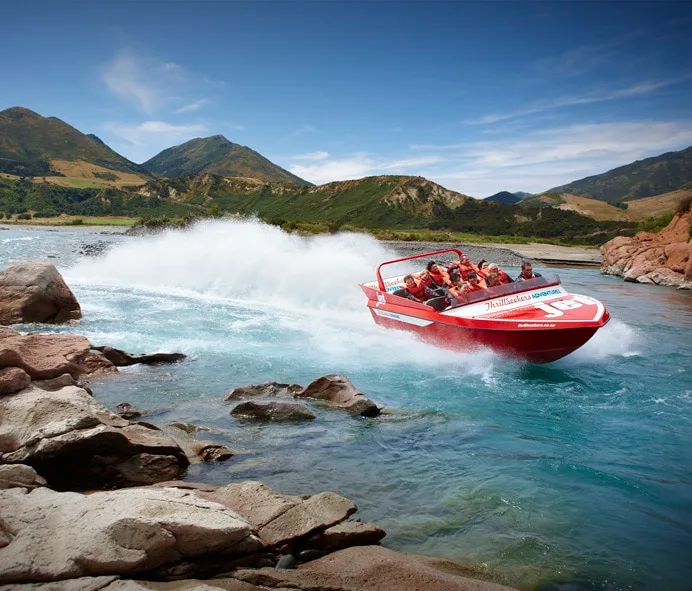 Hanmer Springs jet boat