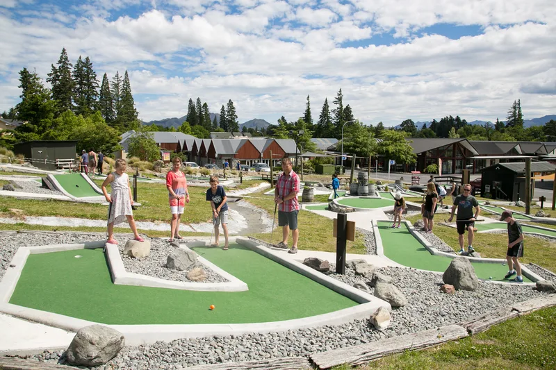 Hanmer family mini golf