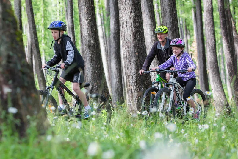 Hanmer family bike ride