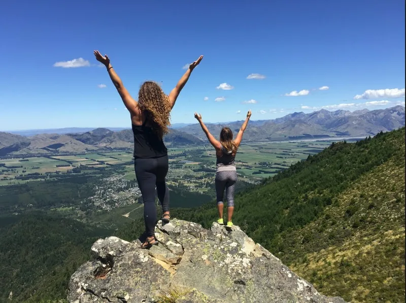 Hanmer Springs view from Mt Isobel
