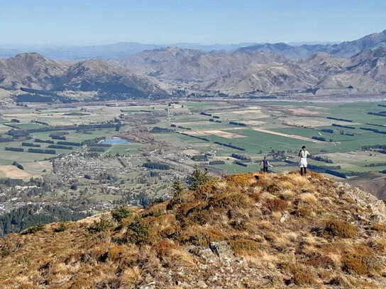 Mt Isobel view over Hanmer village